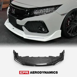 For Honda Generation 10th Civic FK7 (FC SI) Hatchback BLZ Style Carbon Fiber Front Bumper Under Lip(NOT Fit FK8)