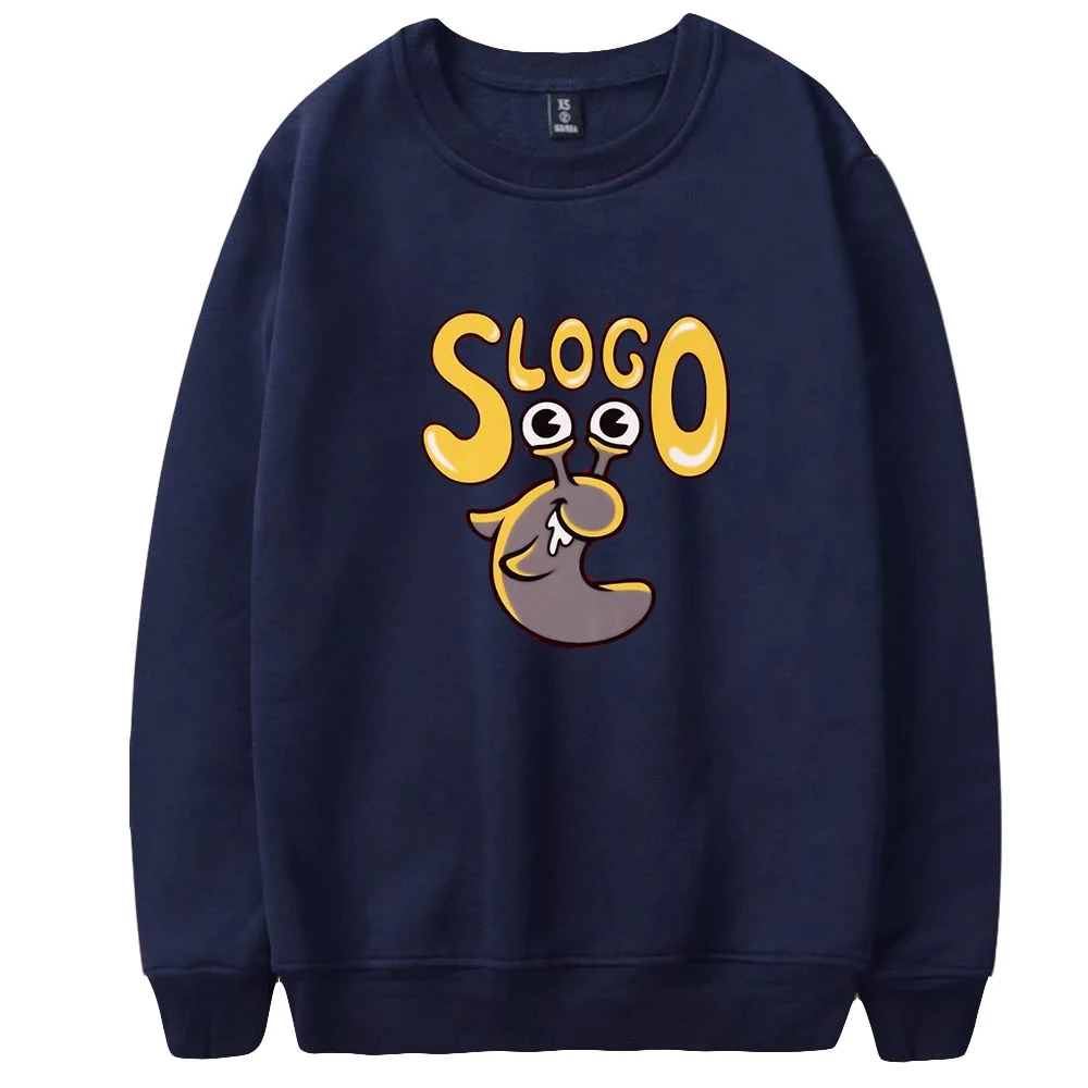 Slogo Crewneck Sweatshirts Women Men Long Sleeve Sweatshirts Hot Sale Casual Streetwear Clothes