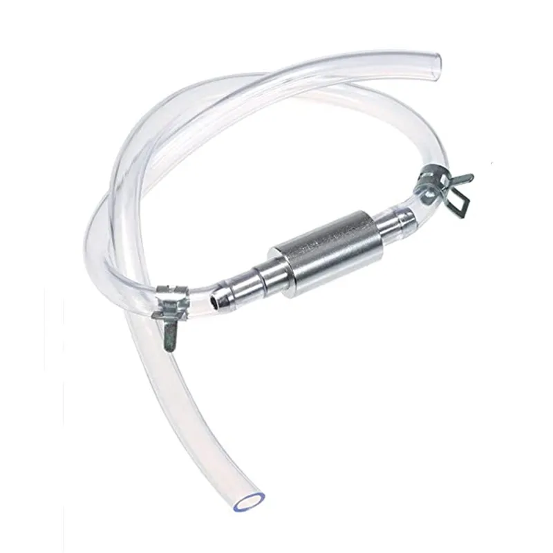 Manguera de purga de freno de embrague de coche, herramienta de purga de tubo de válvula unidireccional, kit de adaptador de repuesto, accesorios