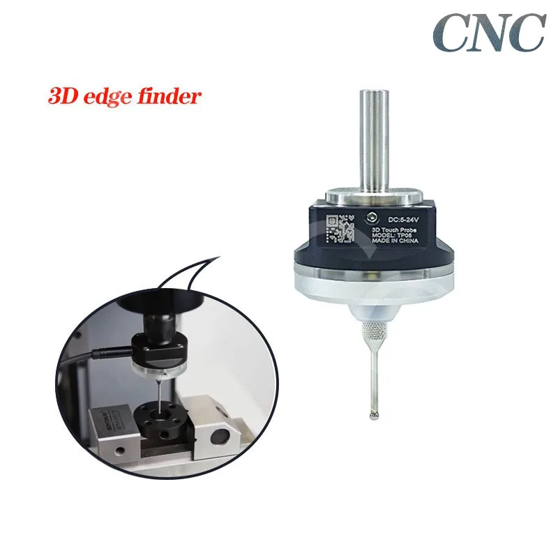 

TP06 The latest V5 anti-roll 3D Touch Probe edge finder finds the center of the desktop CNC probe compatible with mach3 and grbl