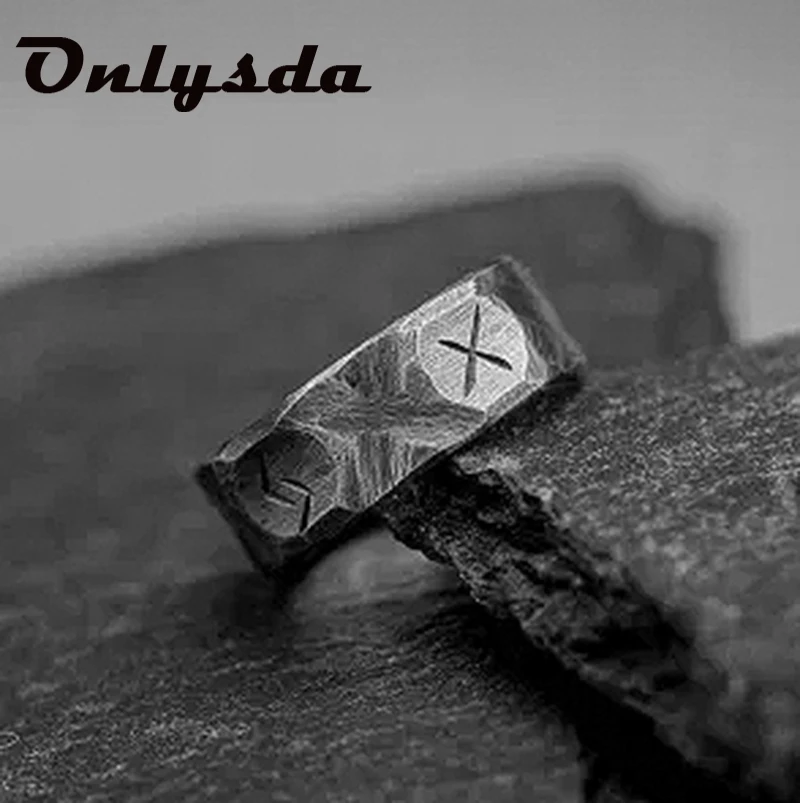 Viking Stainless Steel Celtics Knot Ring Men Nordic Trinity Wedding Rings Womens Band Promise Jewelry Wedding & Coupon Gift