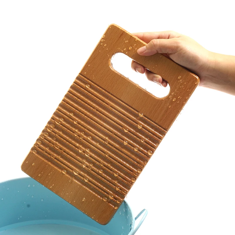 Small Wood Washboard for Kids Montessori Practical Life Materials Laundry Activity Accessories Basic Skill Learning Tools Game