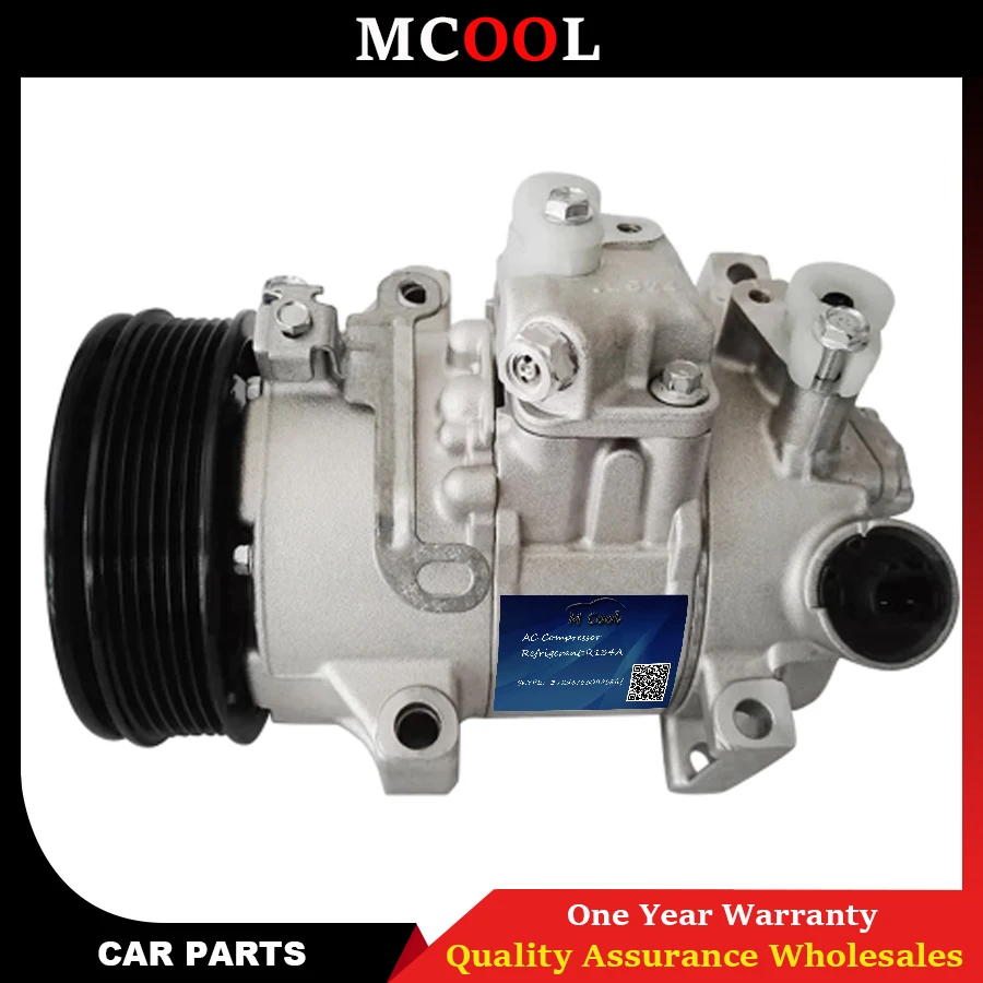 

for Brand new 6SEU14C auto AC compressor 447260-1493 88310-02510 88310-02370 88310-1A660 for Toyota Corolla