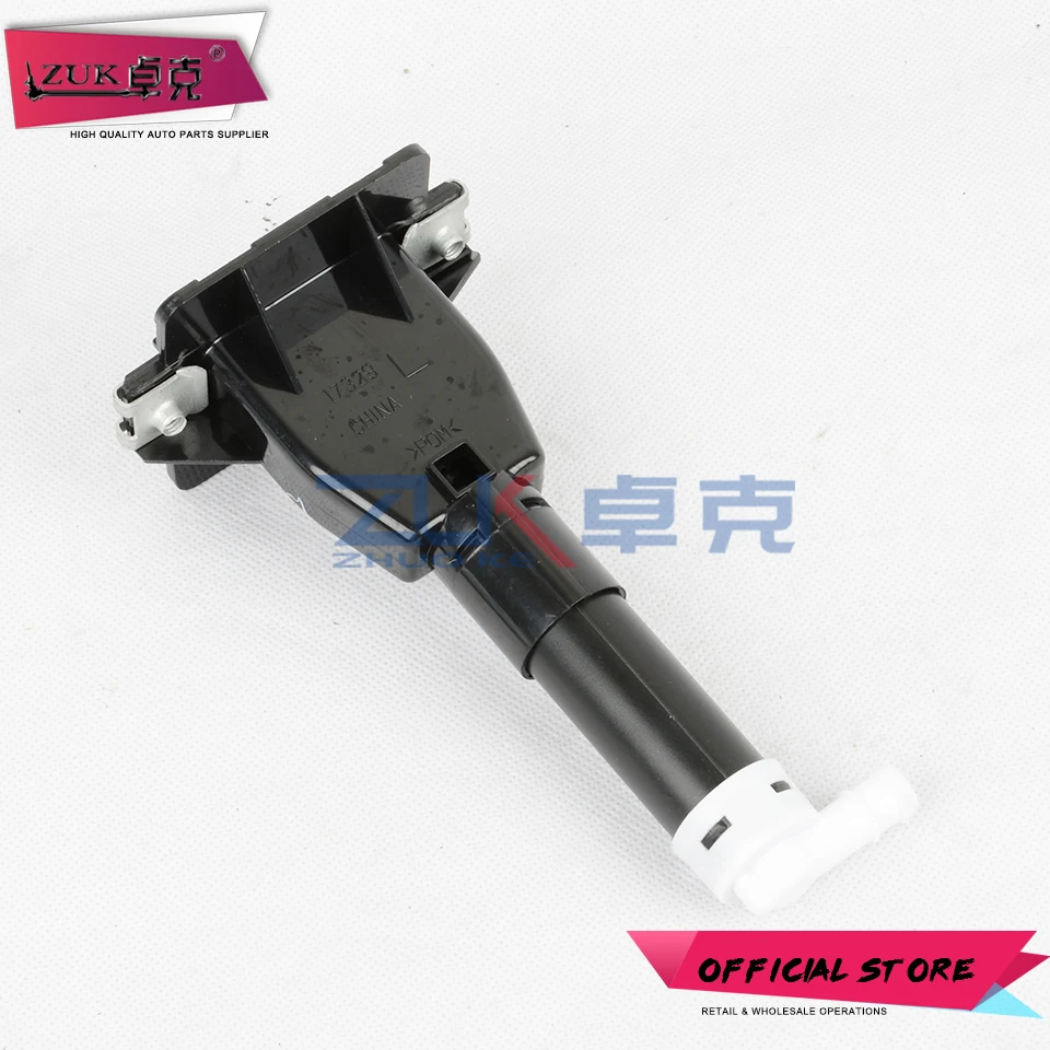 ZUK Headlight Washer Nozzle Actuator For HONDA ACCORD Euro CU1 CU2 2008 2009 2010 2011 2012 Headlamp Head Light Water Spray Jet