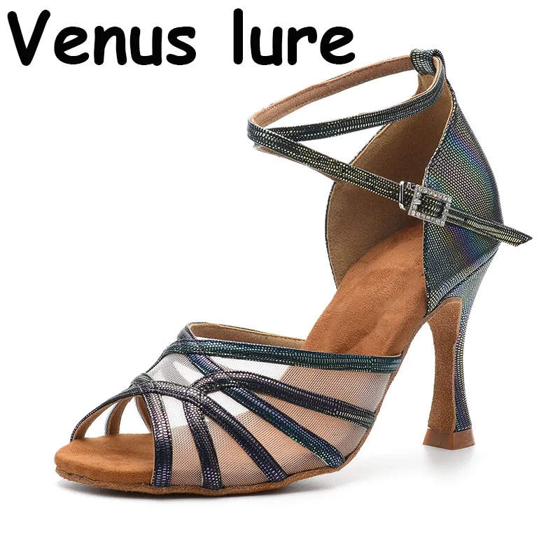 

Customized Women Salsa Dance Shoes Mesh Latin Dance Shoes Ladies Girls Ballroom Party Tango Dance Shoes Adjustable