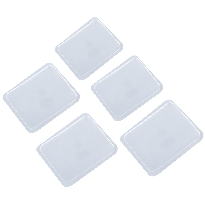 7.7*6.3*0.3cm Sticky Gel Pads Silicone Sticky Pads anti-slip Gripping Pads For Car Phone