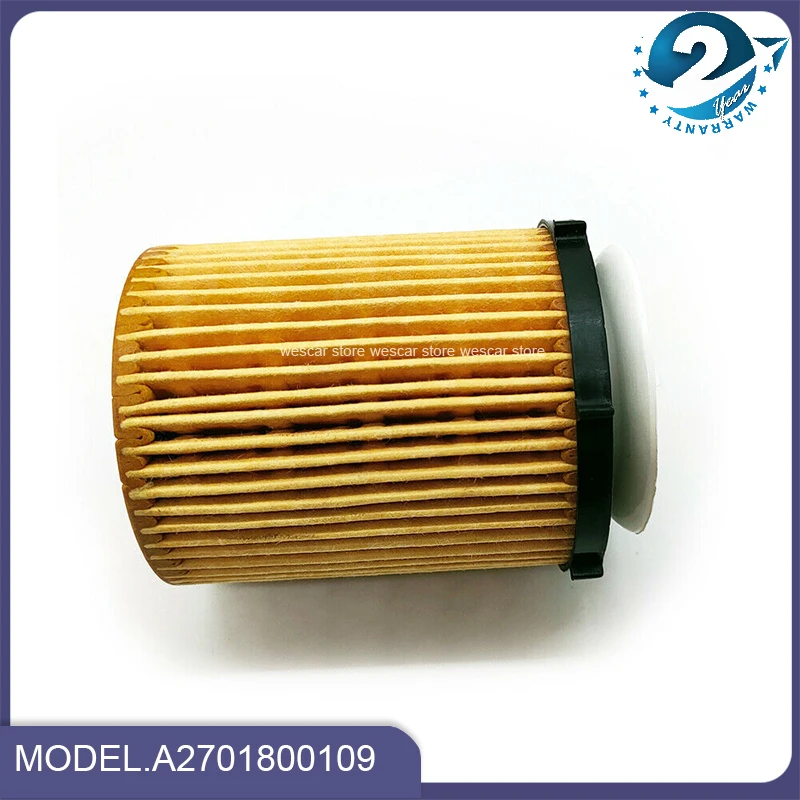 A2701800009 Oil Filter For Mercedes-Benz A B C ECLA GLA GLB GLC GLE -Class Engine M270 M274 A2701800109 A2701840025 A2701840125