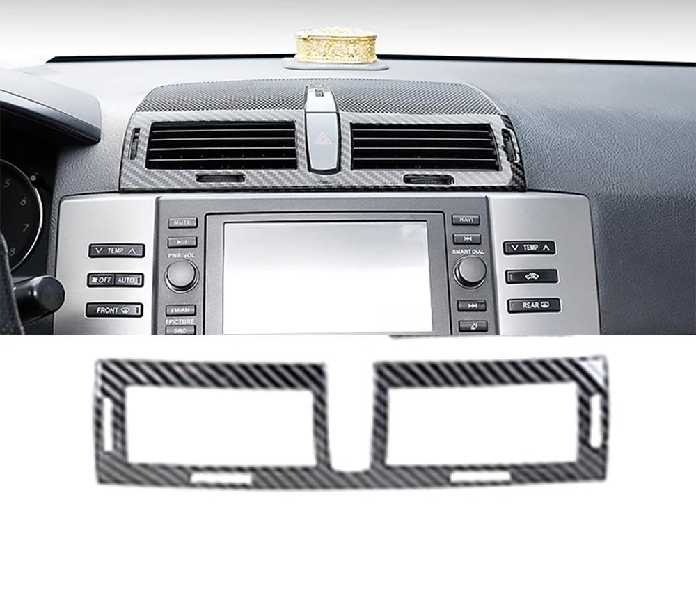 Interior Car Accessories Air Outlet Vent Cover Trim Sticker For Toyota Mark X Reiz X120 2005-2008 Car Styling Auto Parts