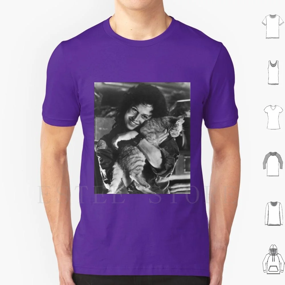 Ellen Ripley T-Shirtellen Ripley-Vintage T Shirt Cotton Men DIY Print Ellen Ripley T Shirtellen Ripley Vintage Ellen Ripley