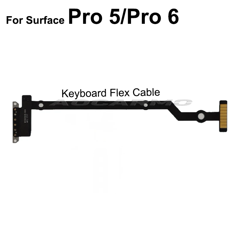 Aocarmo Keyboard Flex Cable For Microsoft Surface Pro 5 6 Pro5 Pro6 1796 XM1003648 Repair Replacement Parts