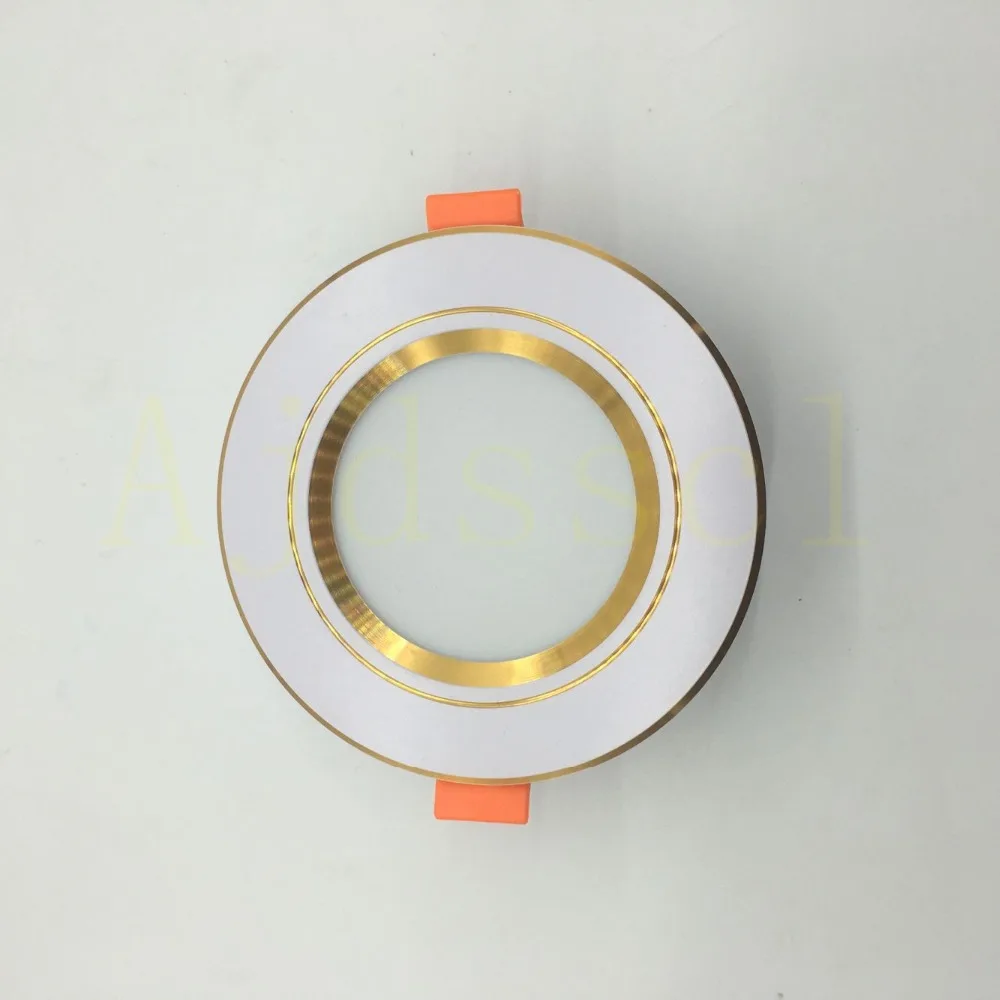 Dimmable Led Downlight Three Colors 5W 7W 9W 12W 15W Recessed in LED Ceiling Light AC 220V Indoor Lighting Warm Cold White Lamp