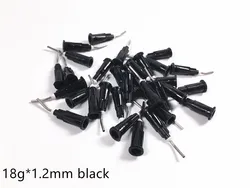 200~5000Pis Dental Pre Bent Flow Dispensing Tips Flowable Needle Delivery Tip Etching Gel Irrigation Composite 18 Gauge Black