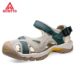 HUMTTO Brand Sandals for Women 2021 Outdoor Beach Slippers Women's Summer Quick Dry Aqua Flats Sport Designer Female Water Shoes