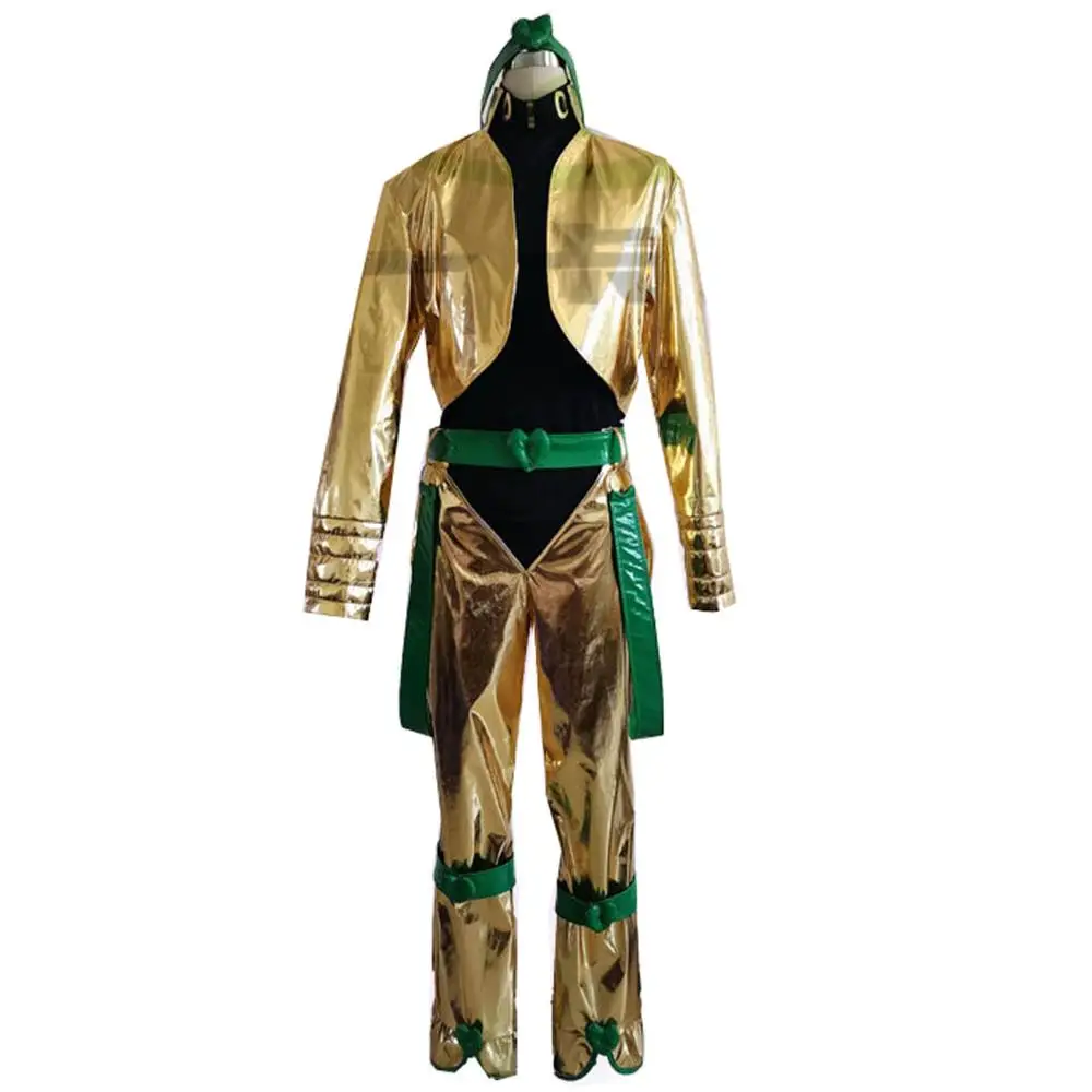 

2020 JoJo's Bizarre Adventure movie Dio Brando Cosplay Costume yellow glod costume