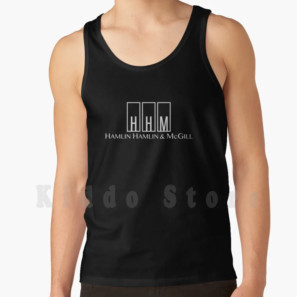 Hamlin , Hamlin & Mcgill Tank Tops Vest 100% Cotton Saul Goodman Better Jimmy James Morgan Mcgill Call Attorney Law