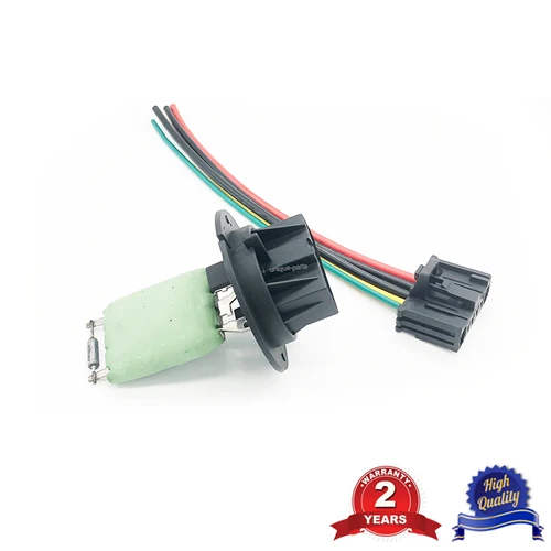 Para Peugeot 206 307 Citroen C3 Xsara Motor de ventilador calentador resistencia 6450JP arnés de cables conector de Cable de telar