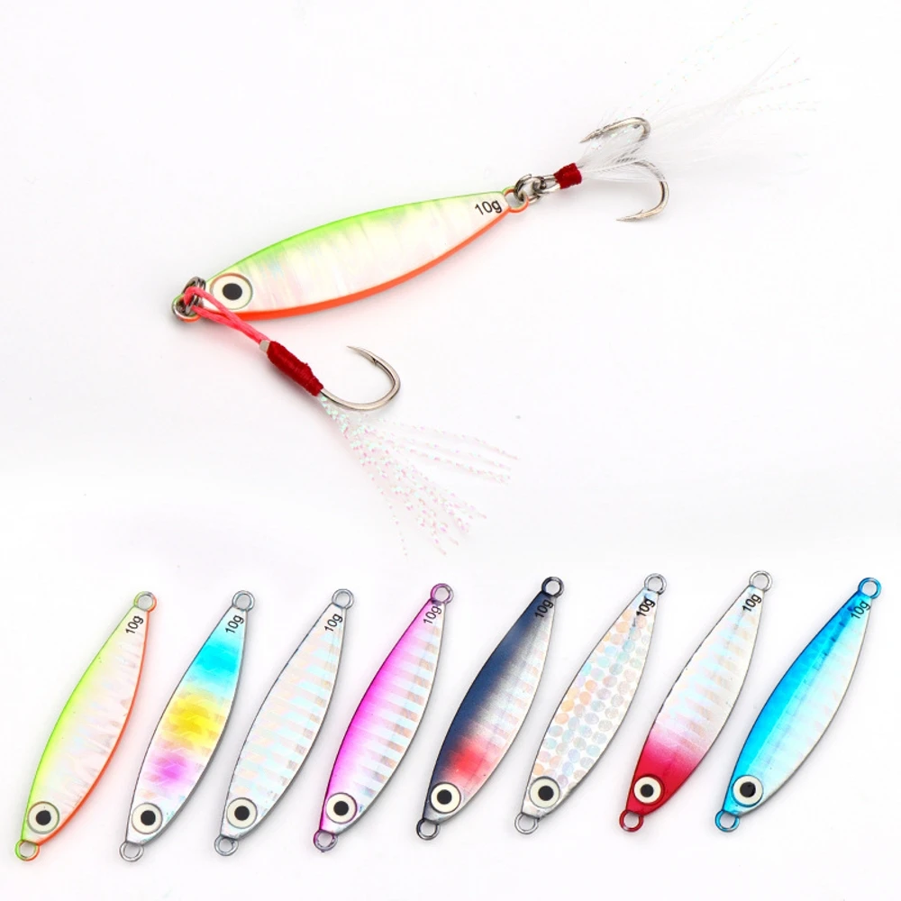 Micro Jig  Jigs Sea Fishing Metal Jig 7G 10G15G20G Shore Casting Jigging Fish Sea Bass Fishing jigs Lure Slow jigging lures