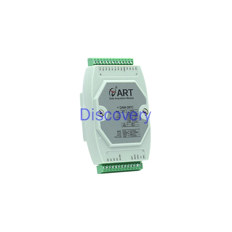 

DAM397C Multifunctional Module 4 Channels 12-bit Single-ended Analog Input 4 Channels Relay Output 4 Channels DI Switch Value