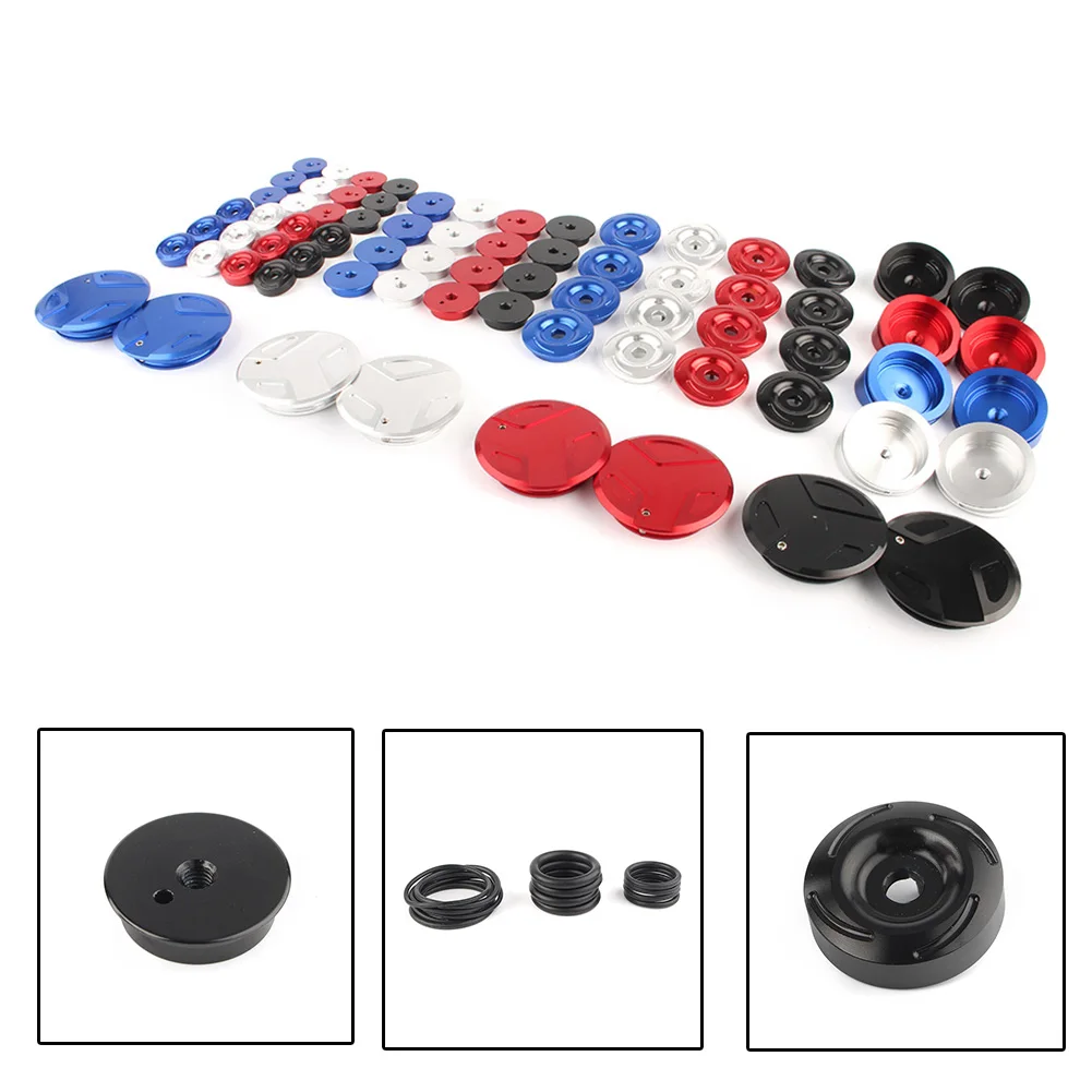 Motorcycle Frame End Cap Hole Plug Decor Cover Kit for BMW R 1200 GS ADV 2013 2014 2015 2016 2017- 2019 & R1250GS ADV 2018-2019