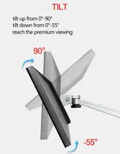 Dual Arm 27 Inch LCD Monitor Stand #5