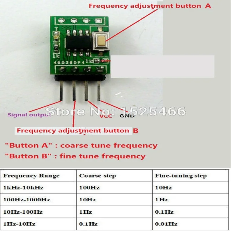 1Hz~10kHz 0.1% Stepping Frequency Continuously Adjustable Wave Signal Generator Rep NE555 LM358 CD4017 DDS PWM AD9850 DIY