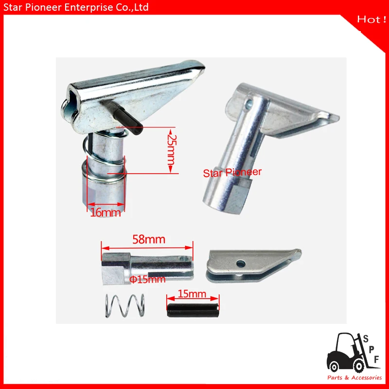 Forklift fork pin for heli and hangcha 2-4.5 tons 22198-12031