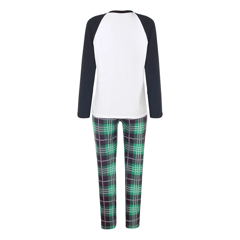 Rocwickline New Autumn & Winter Women's Pajamas Christmas Cotton Patchwork Normcore Minimalist Vacation style Loose Pajamas