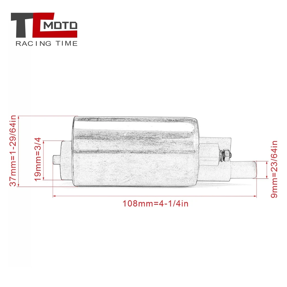 Motorcycle Electric Fuel Pump Kit For Ducati 600 750 900 SS 900SS 750SS SuperSport 900 1990 Engine FuelPump
