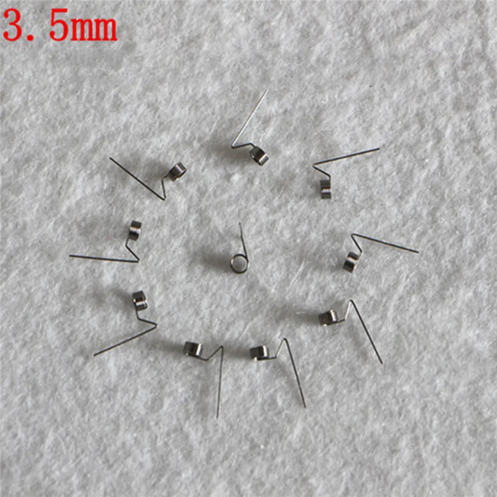 5pcs/set Ground Spring Oscilloscope Probe Torsion Spring for Tektronix Oscilloscope Probe Spare Parts  3.5mm/4.3mm/4.5mm