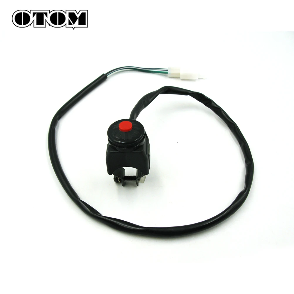 OTOM Motorcycle Engine Starter Kill Switch Normally Momentary Open ONOFF For HONDA KTM HUSQVARNA YAMAHA KAWASAKI SUZUK Motocross