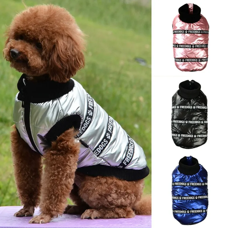 Clothes For Small Dogs Waterproof Dog Clothes Puppy Pet Jacket Winter Warm Vest Dog Coat Clothing For Chihuahua French Bulldog