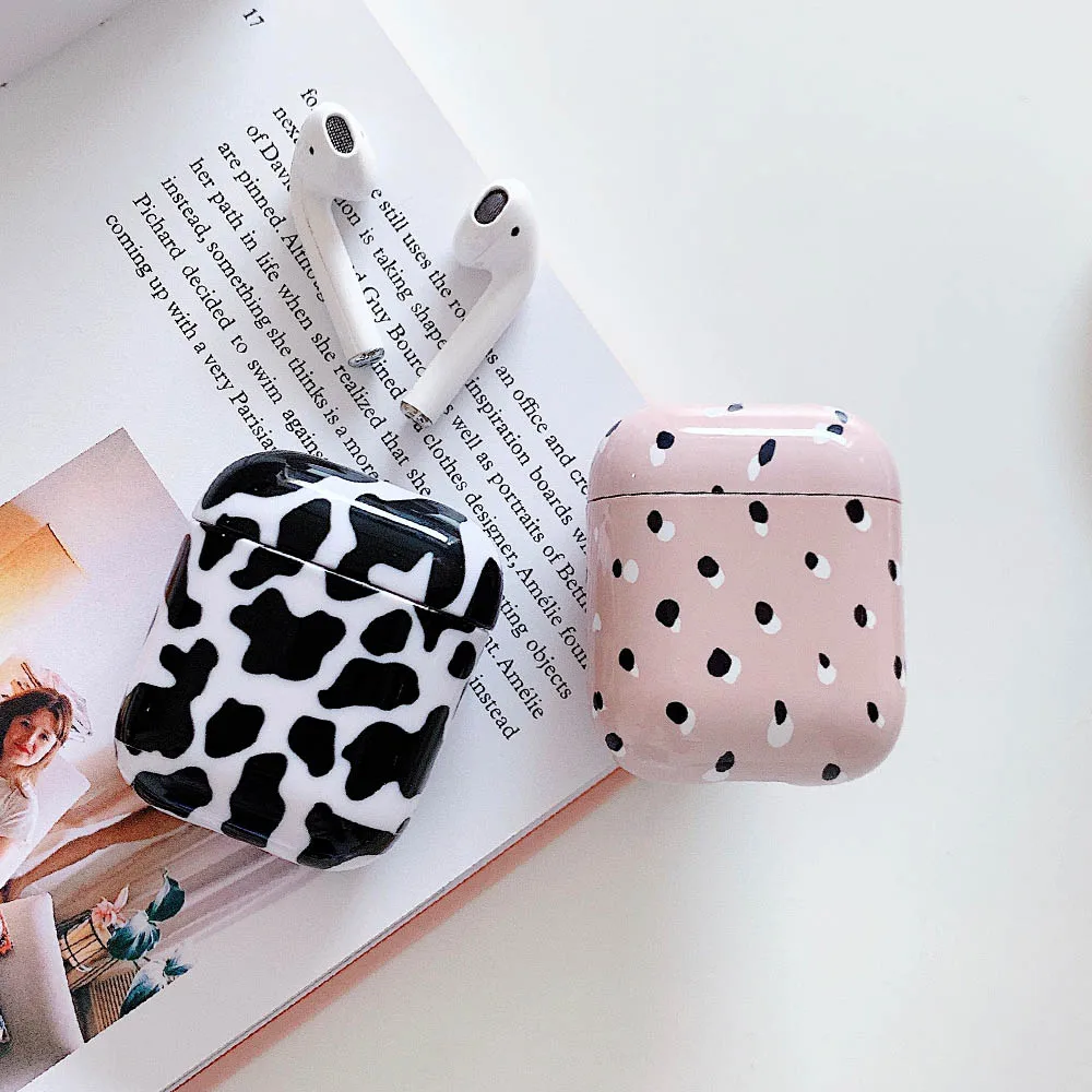 Чехол для наушников AirPods 2 1 Pro 2, жесткий ПК Dot Flower, Bluetooth, чехлы для беспроводной зарядки, аксессуары для Air Pods 3 funda