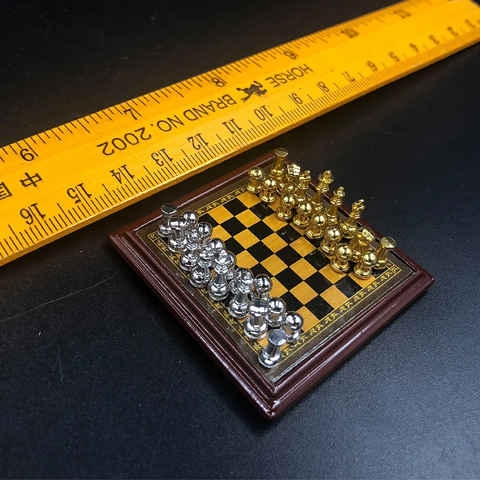 1/6 Scale WWII Metal Chess Models for 12''Figures Scene Accessories