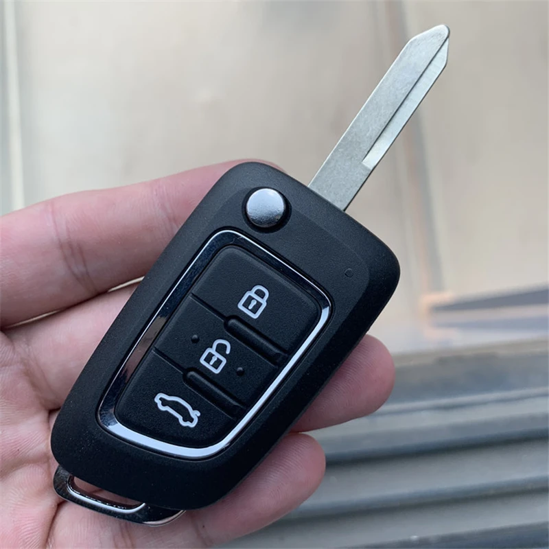 3 Buttons Car Folding Flip Remote Key 433Mhz with ID46 Chip for Donfeng DFM AX7 A30 AX3 AX4 AX5 AX7 AX-3 AX-4 AX-5 AX-7 FOB Key