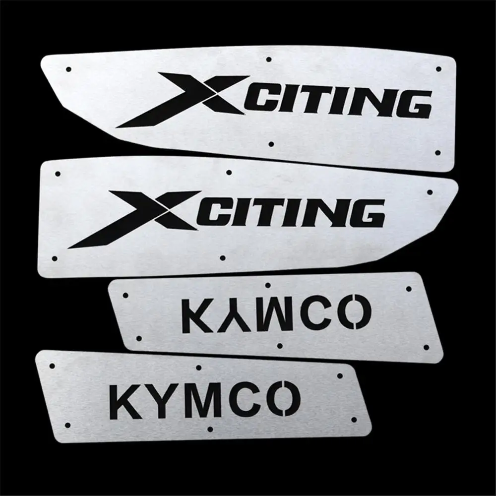 For KYMCO XCITING 400 S400 XCITINGS400 XCITING400 2019 Motorcycle Accessories Footrest Footpads Foot Pegs Pedals Plate Pads