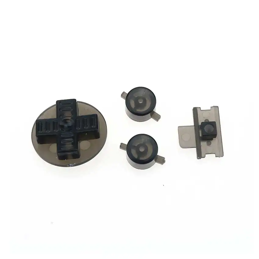 JCD 1Set Plastic Colorful Buttons Set Replacement For Gameboy GB GBO DMG Power ON OFF Button A B D Pads Buttons