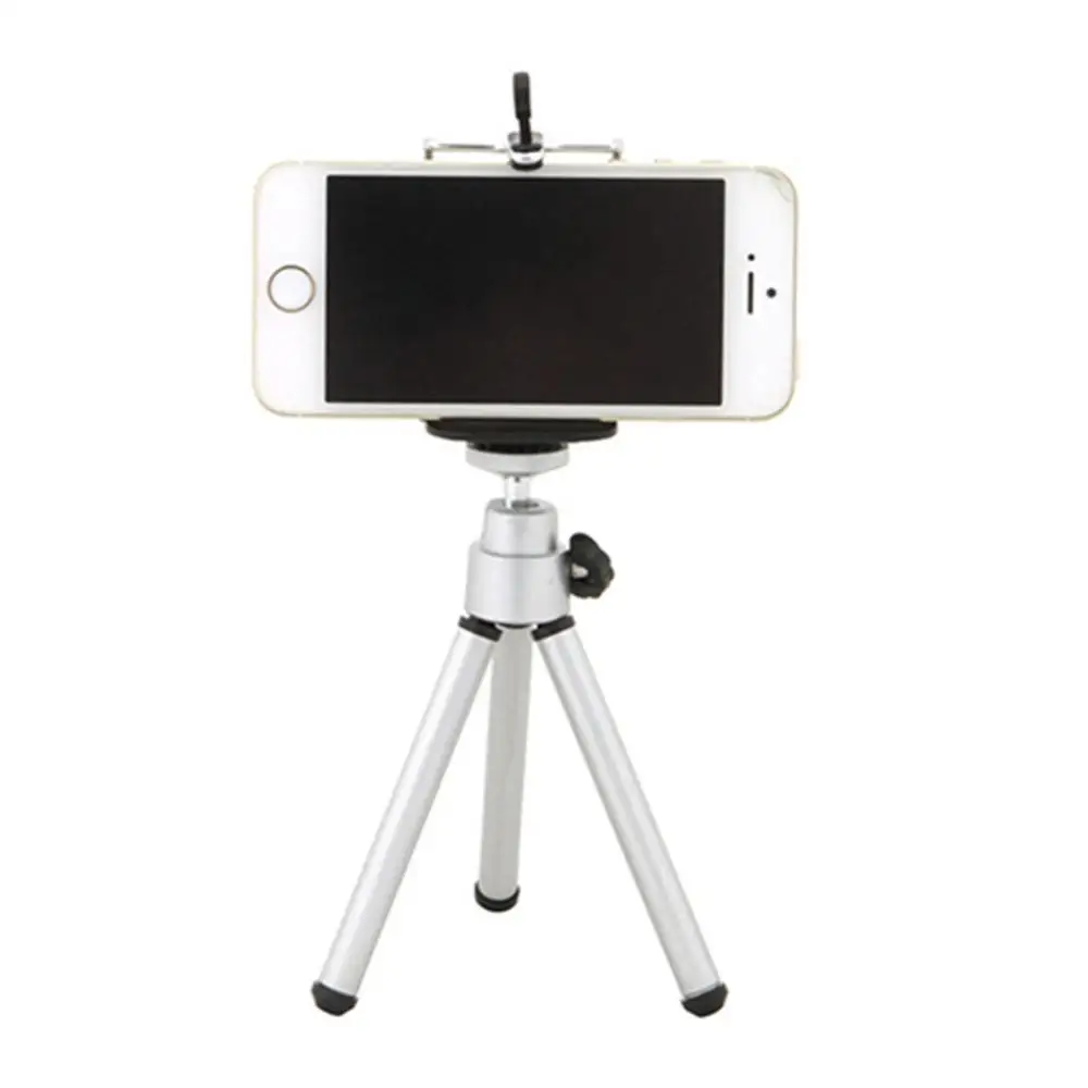 360 Degree Rotatable Stand Tripod Mount + Phone Holder For iPhone