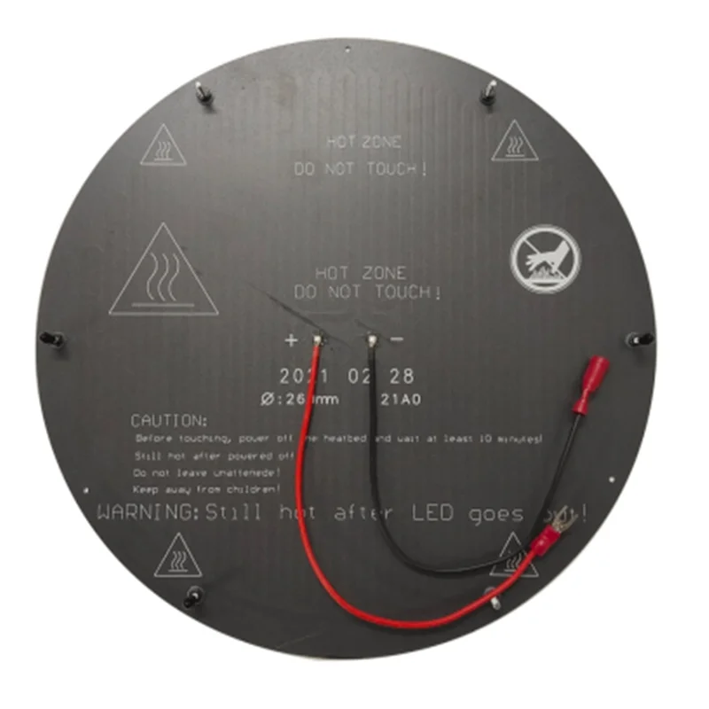 

The Hot Bed suitable for Flsun 3D Printer Super Racer