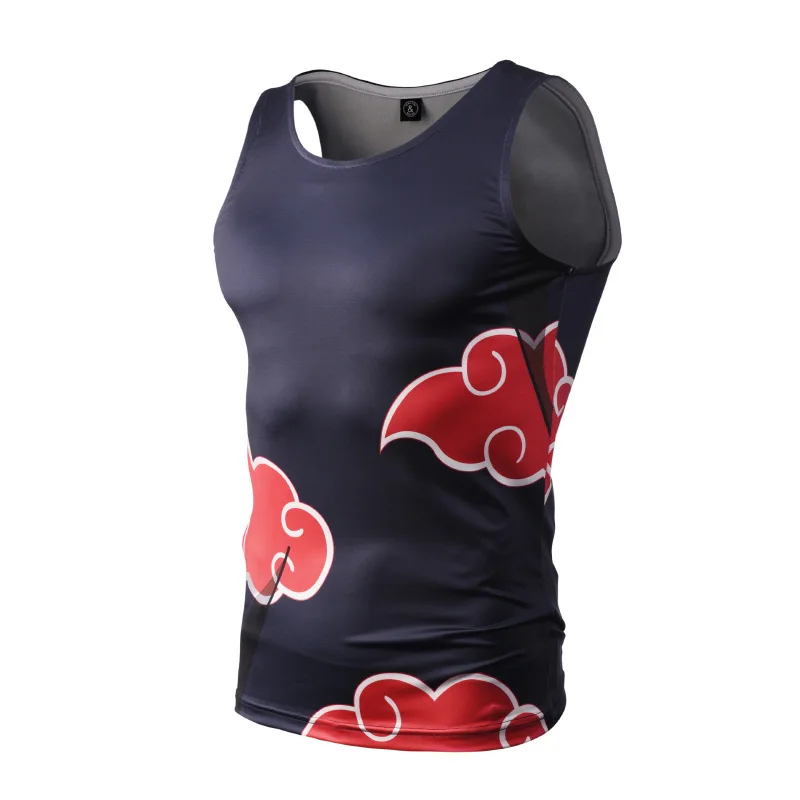 Bodybuilding 3D Printed Tank Tops Men Vest Compression Shirts Male Singlet Anime Tops&Tees Fitness Bodybuilding ZOOTOP BEAR