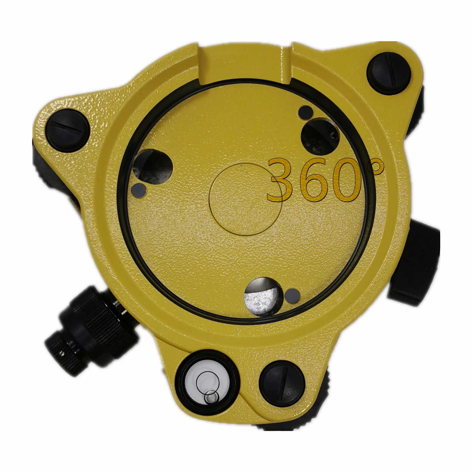 

Yellow Three-Jaw Tribrach With Optical Plummet For Total Stations Surveying