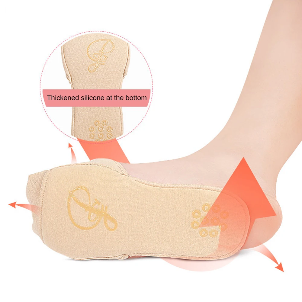 1ペア厚みスポンジパッド見えない中袖ための中足骨パッド前足痛み、モートンのneuroma、足底いぼ、トウモロコシ