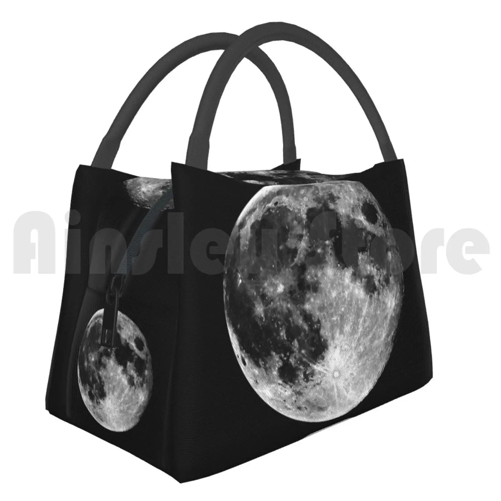 

Cooler Lunch Bag Picnic Bag The Moon Moon Lunar Planet Space Outer Space Solar System Milky Way Solar Galaxy