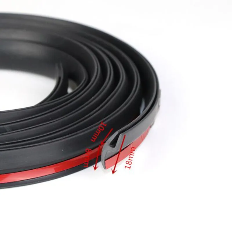 Universal 1.7M Car Front Windshield Panel Rubber Seal Strips For Citroen C1 C2 C3 C4 C5 C6 C8 C4L DS3 DS4 DS5 DS5LS DS6