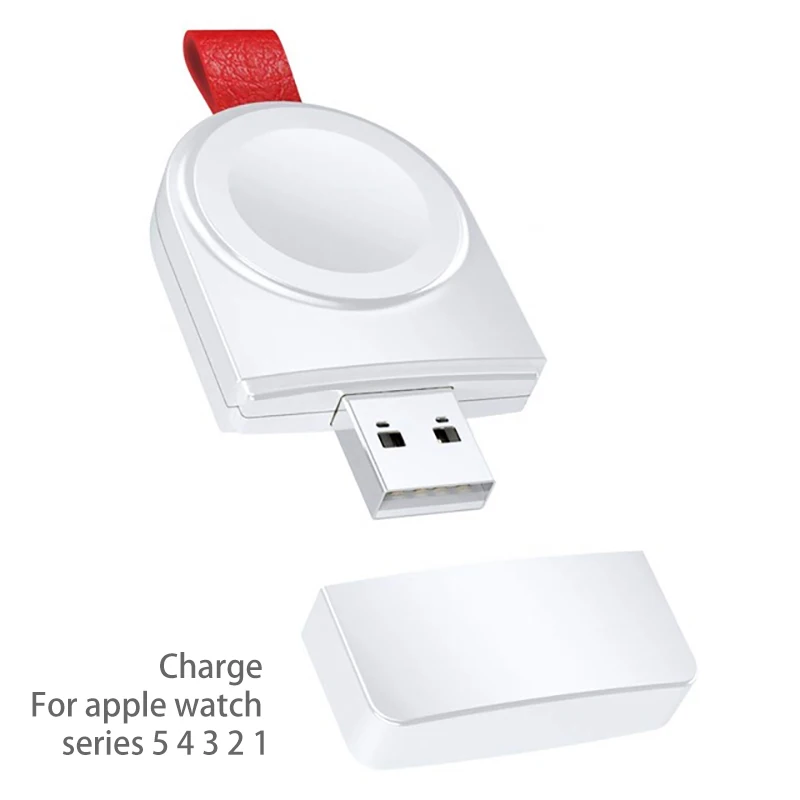 USB Portable Wireless Charger For Apple Watch band 44mm 40mm 42mm 38mm Magnetic Charge Pad iWatch charger Station Series 6 5 4 3