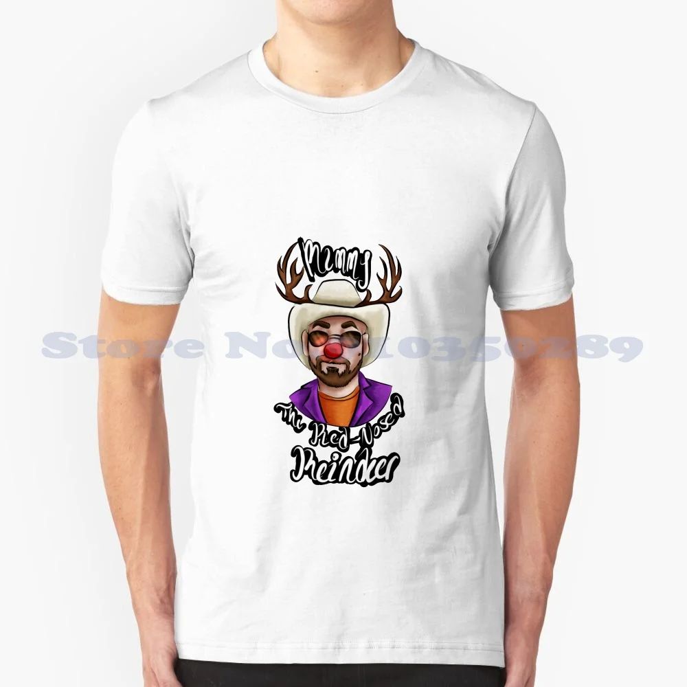 Rimmy The Red Nosed Reindeer 100% Cotton T-Shirt Jeremy Dooley Jdoolz Lil J Rimmy Tim Achievement Hunter Fake Ah Crew Fahc