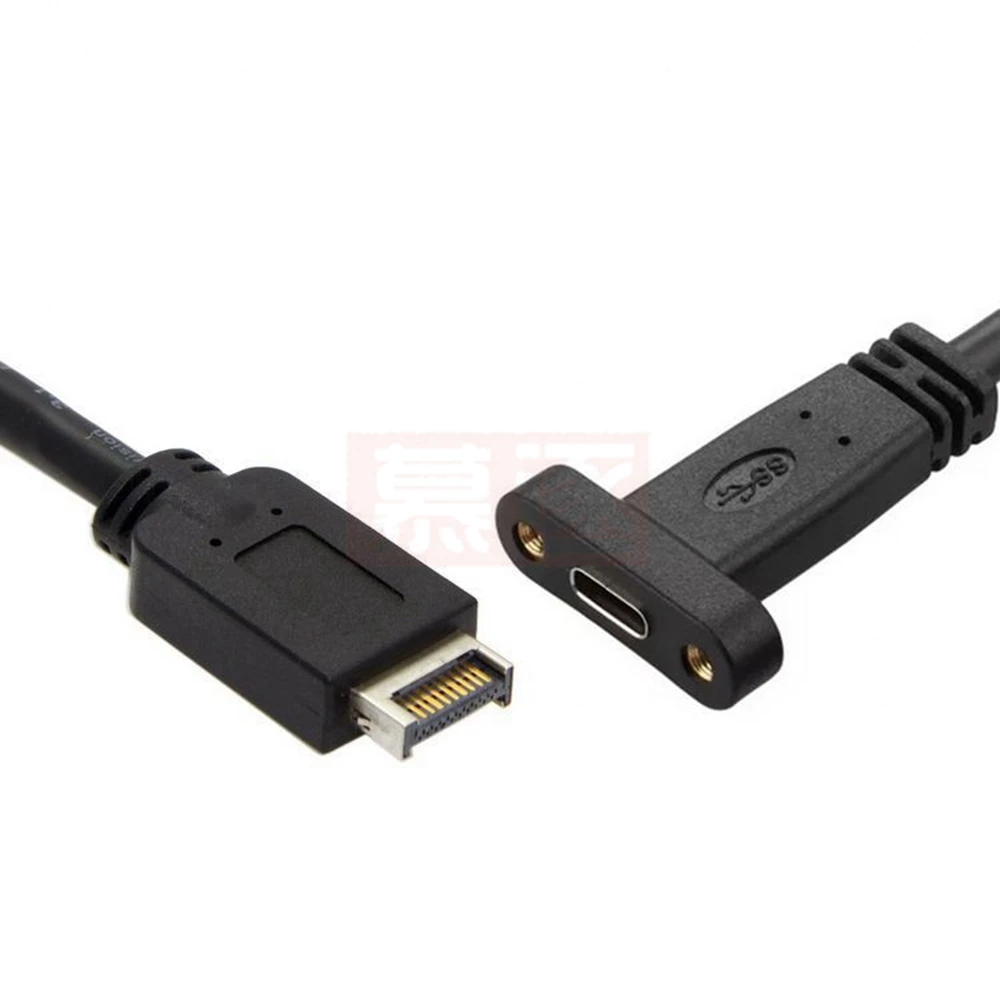 0.5M 1PCS Usb3.1 Usb 3.1 Front Panel Header Type-E Type E To Usb-C Type-C