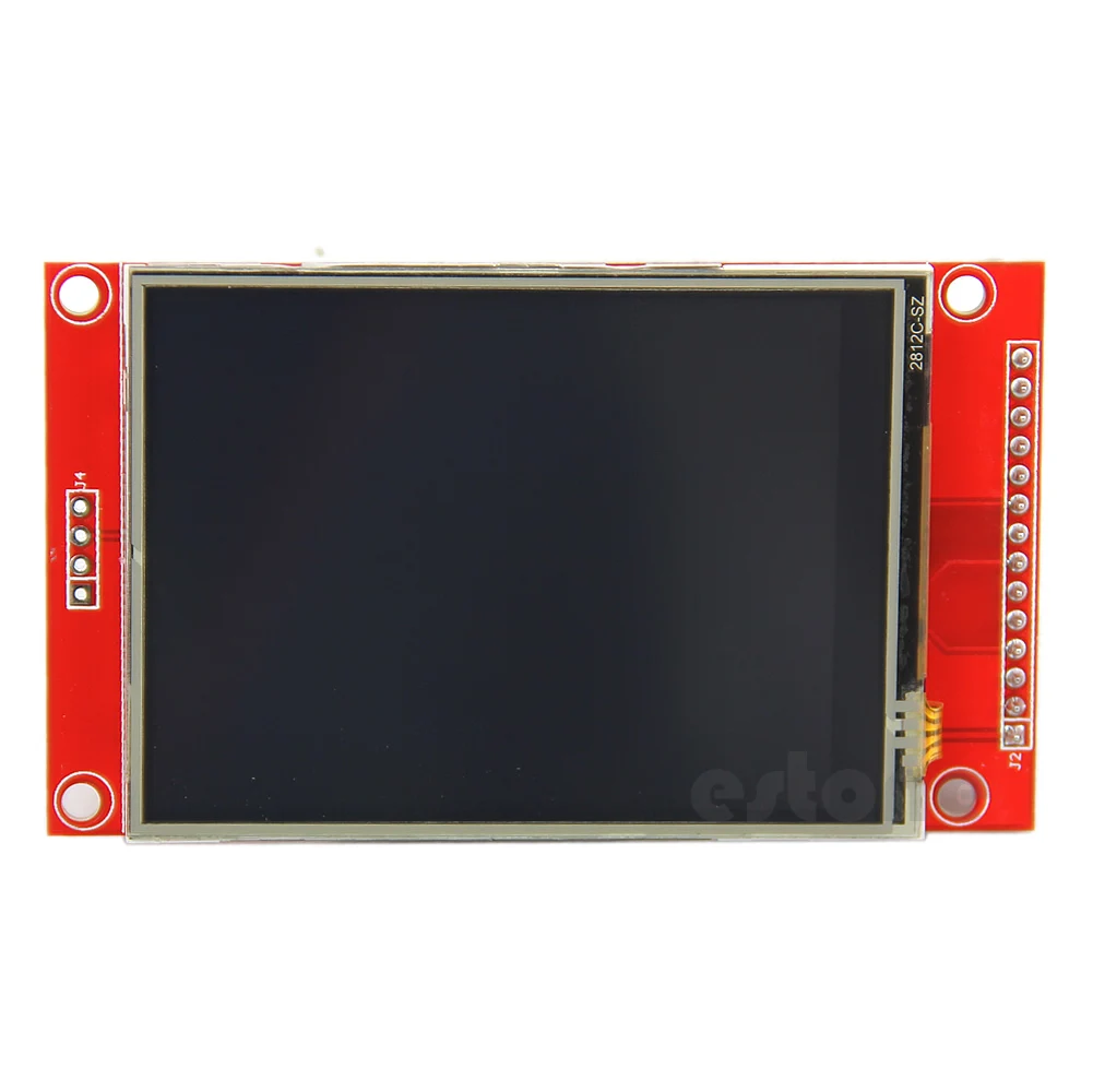 Painel touch lcd spi 240x320 2.8 polegadas., módulo de porta serial com pcb ili9341 5v/3.3v whosale e dropshipping.