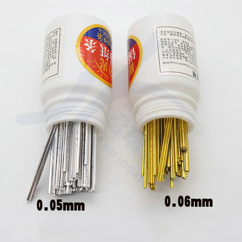 100PCS/BOX 0.05MM/0.06MM High Quality Used Locksmith Tools Tin Foil Tools