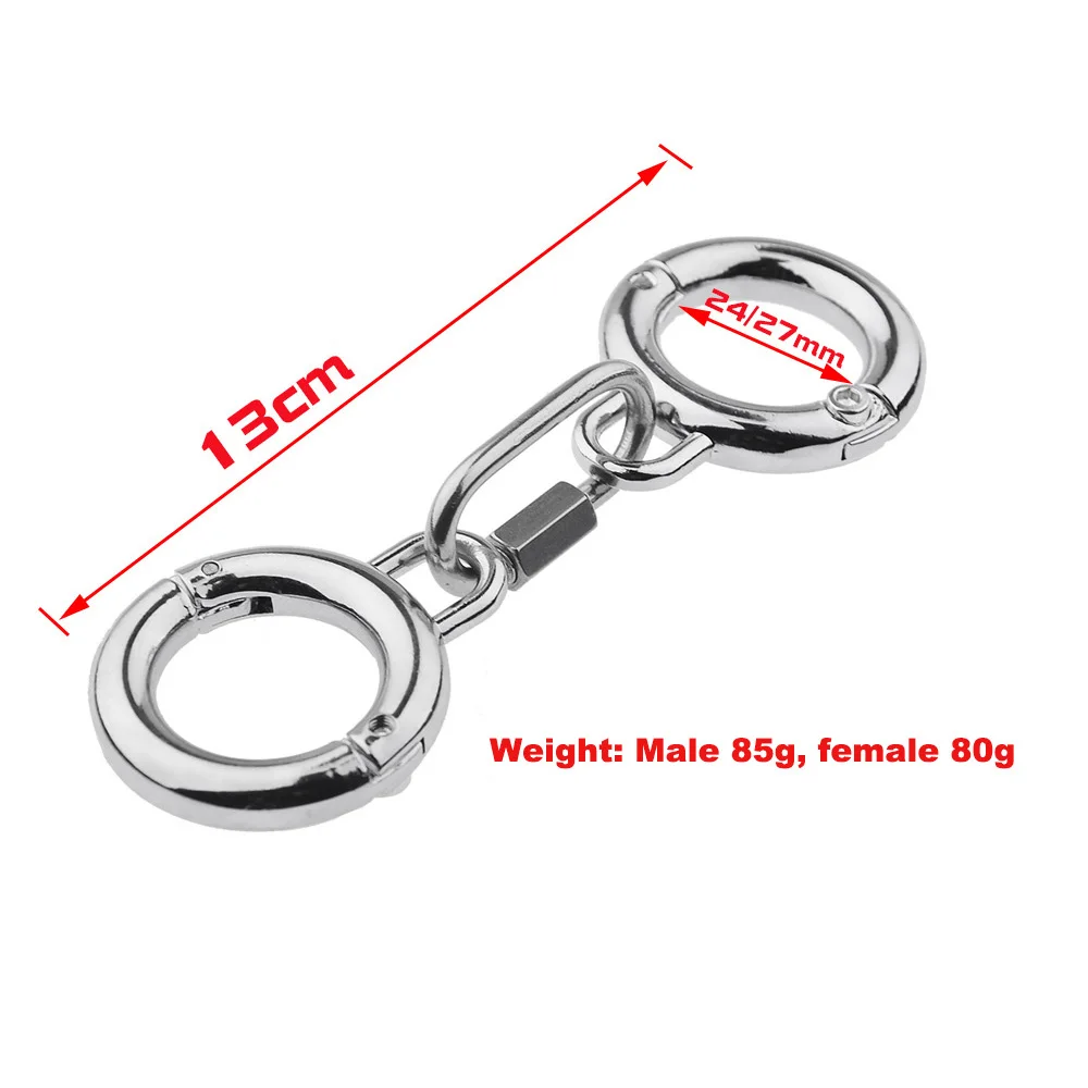 BDSM Stainless Steel Thumb Toes Bondage Cuffs, Brinquedos Sexuais para Casais, Restrições Escravos, Jogos Adultos