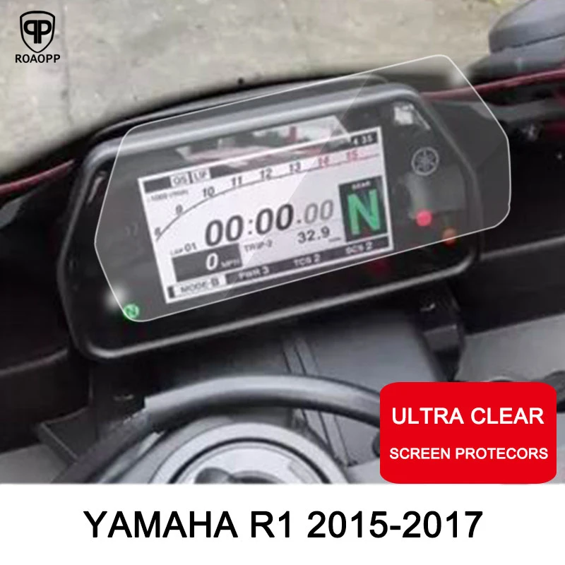 

Motorcycle Cluster Scratch Protection Film Cluster Screen Protector YAMAHA 900 TRACER GT 2018-2021 YZF-R1 R1M MT10SP 15-22